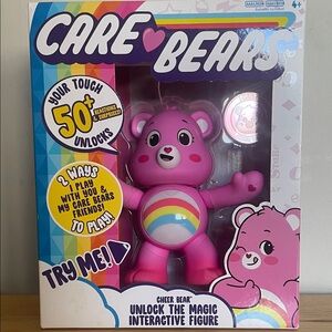 Care Bears Cheer Bear Interactive Toy - Pink and Rainbow